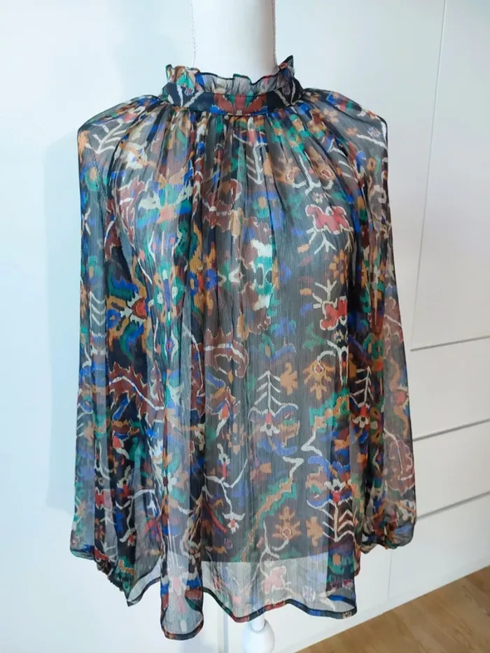 Magnifique blouse en voile