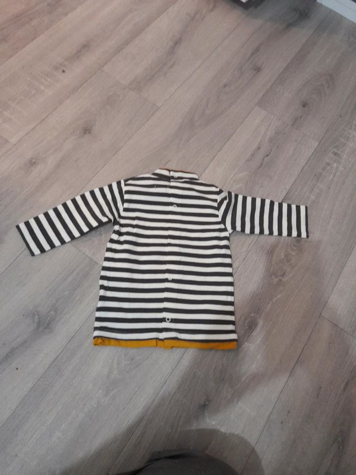 Tee shirt manches longues 9 mois - photo numéro 4