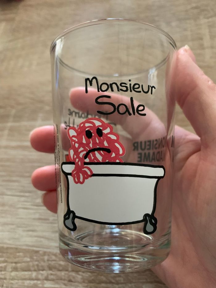 Verre Monsieur sale madame proprette - photo numéro 5