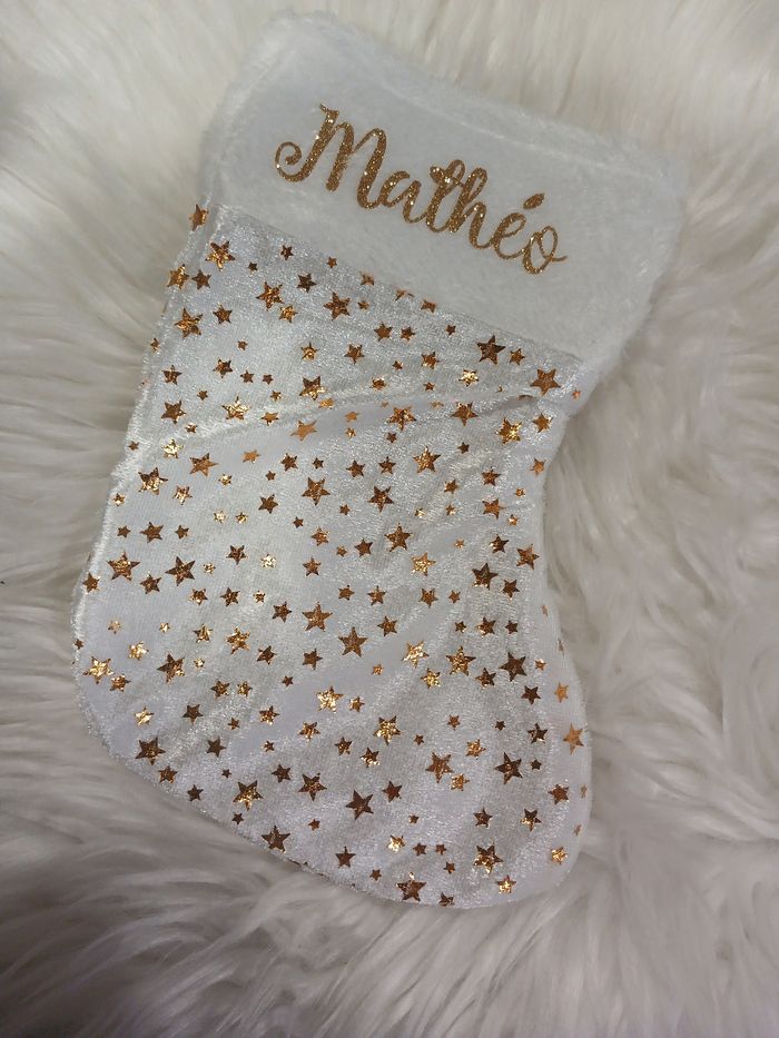 Botte de Noël personnalisé matheo