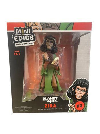 Figurine Mini Epics Weta Workshop Planète des singes Zira 13 cm neuf