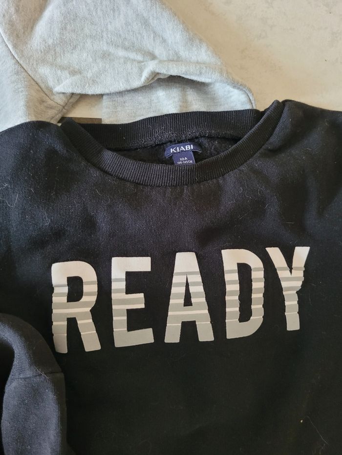 Lot sweat-shirts et gilet zippé garçon - photo numéro 4