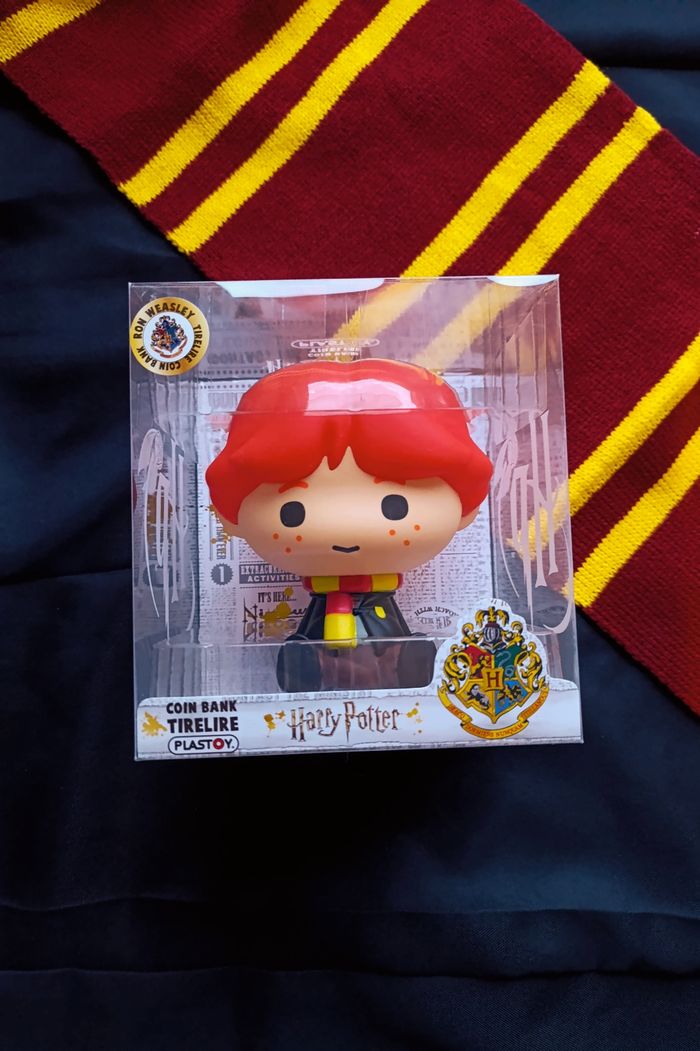 Lot 6 figurines tirelires harry potter neuf dans son emballage d'origine jamais ouvert - photo numéro 2