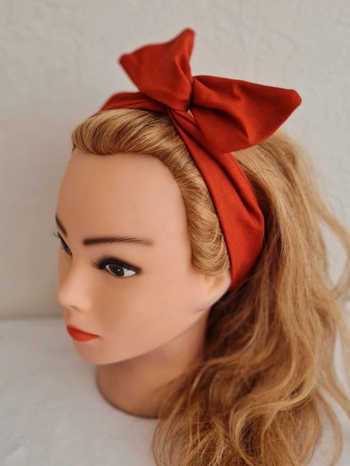Bandeau rétro terracotta - photo numéro 2