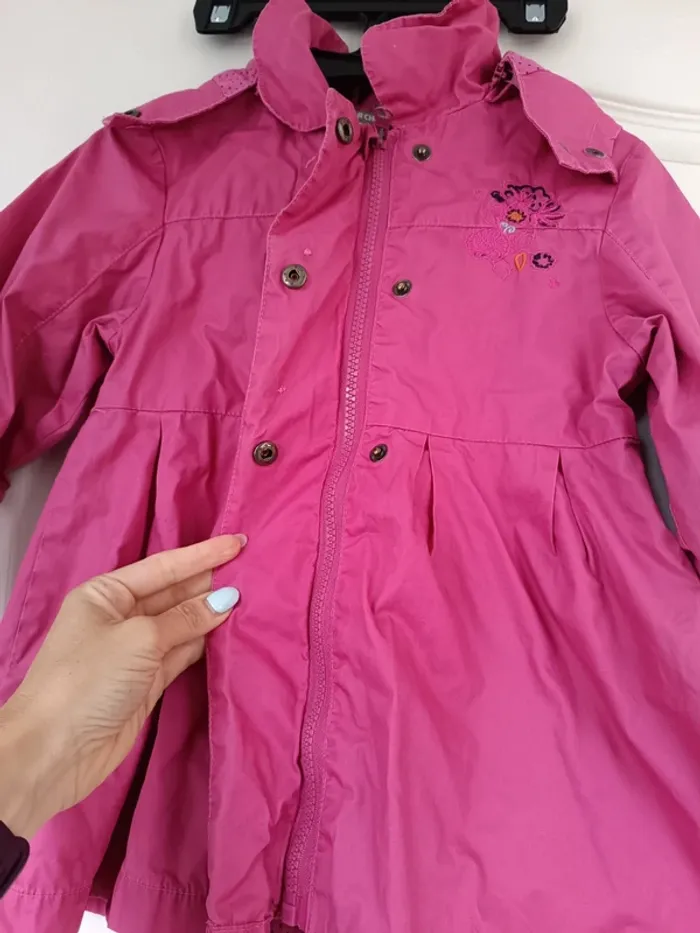 Veste mi saison rose 5 ans - photo numéro 3