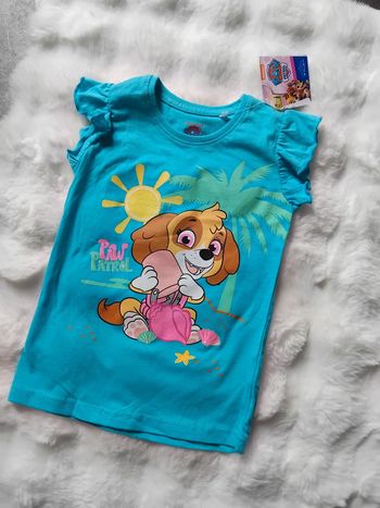 Tee-shirt fantaisie fille paw patrol, 6 ans