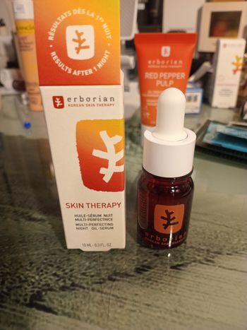 Serum nuit huile multi perfectrice erborian