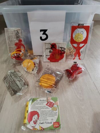 Figurine McDonald's Ronald ×8