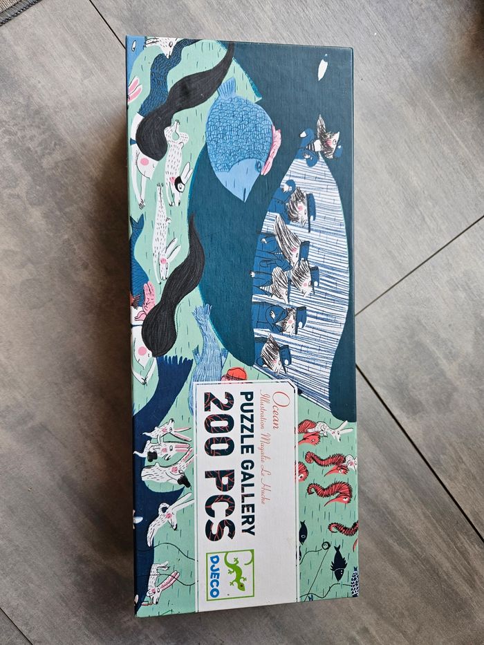 Puzzle Djeco 200 pièces thème océan