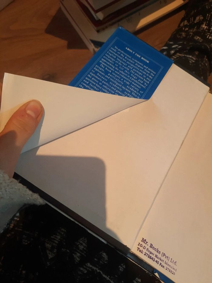 Livre ijaz hussain en anglais p j - photo numéro 8