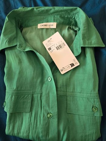 Chemise verte