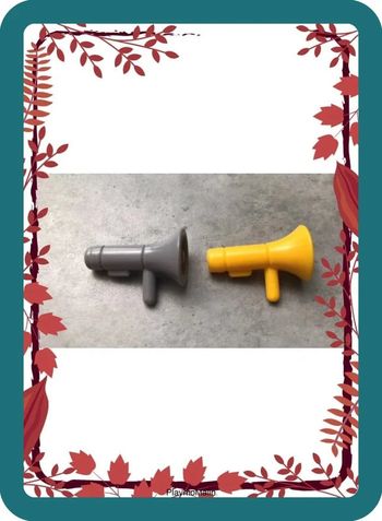 Haut parleurs playmobil