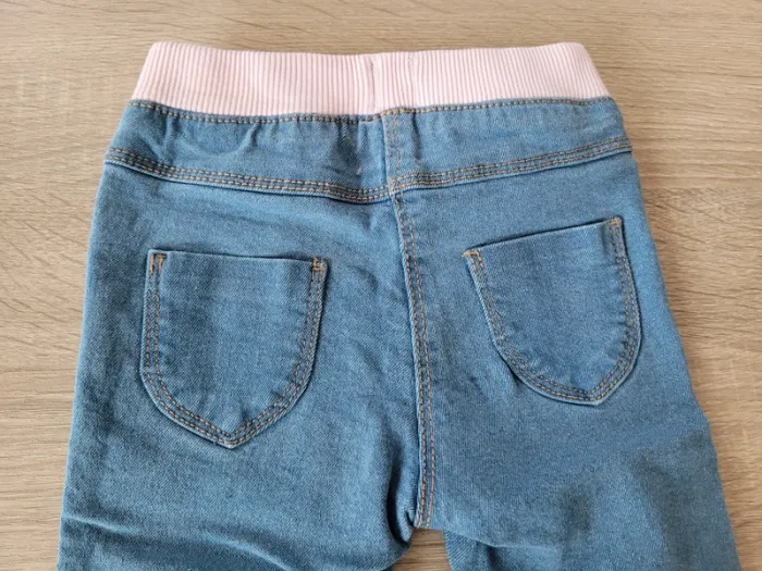Lot de 3 pantalons fille en 9 mois - photo numéro 7