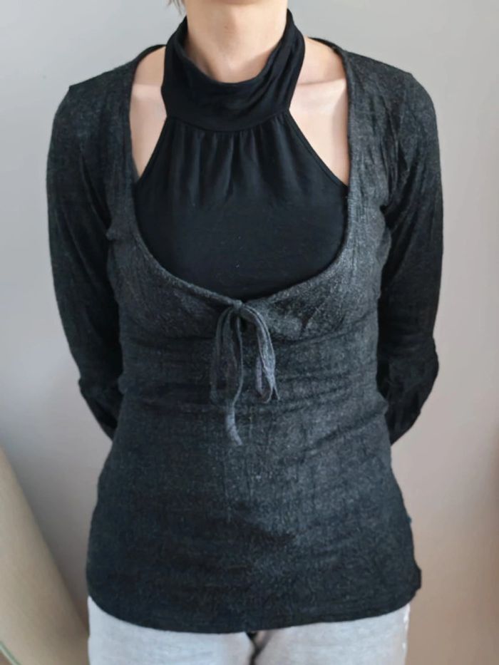 Pull gris