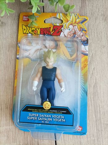 Petite figurine jouet Vegeta Dragon Ball Z DBZ Bandai