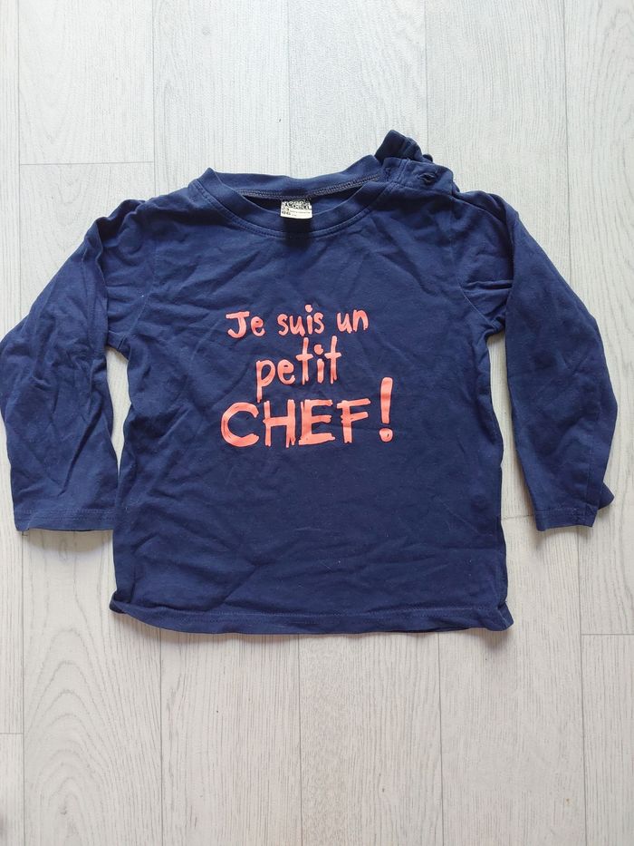 Lot 2 t-shirts manches longues 24m - photo numéro 2