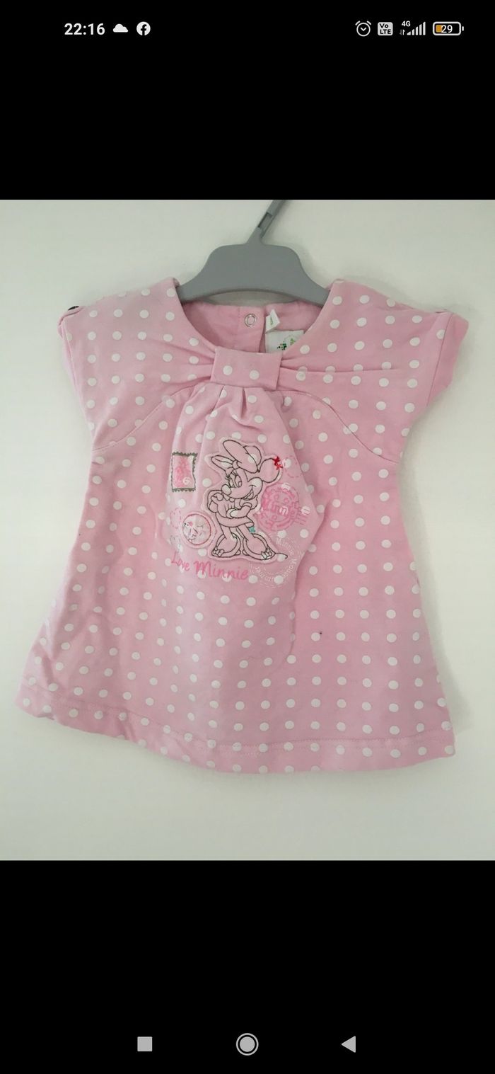 Robe Minnie Disney en 6 mois