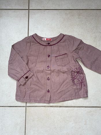 Chemise 12 mois