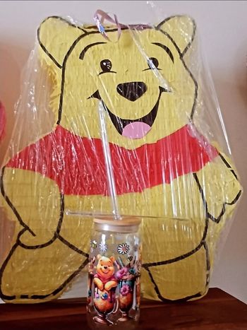 Pinatas XXL winnie l'ourson et gourde incassable