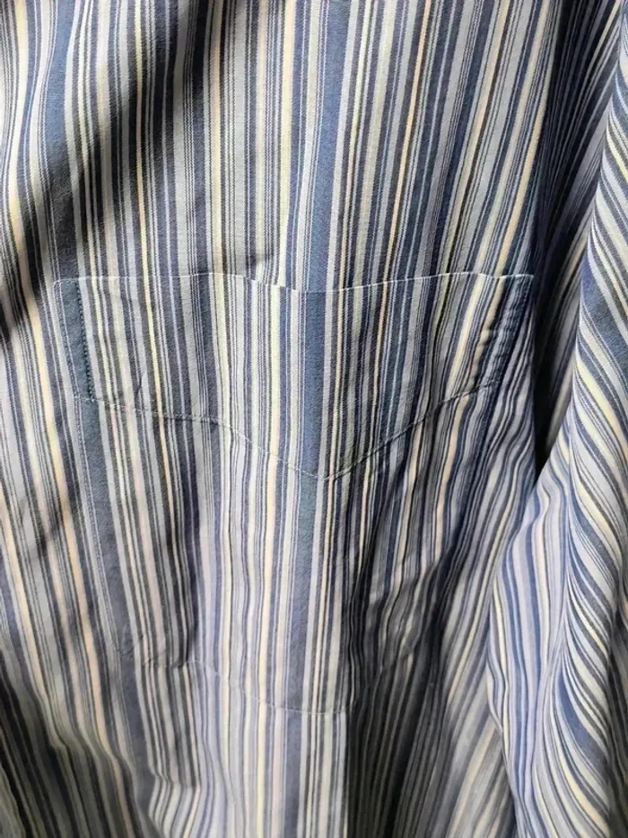 Chemise Ralph Lauren rayée vintage – coupe large, look Y2K - photo numéro 6