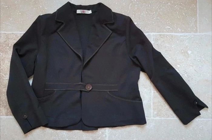 Blazer marron chic 46/48 - photo numéro 6