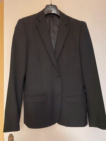 Veste de costume noire homme