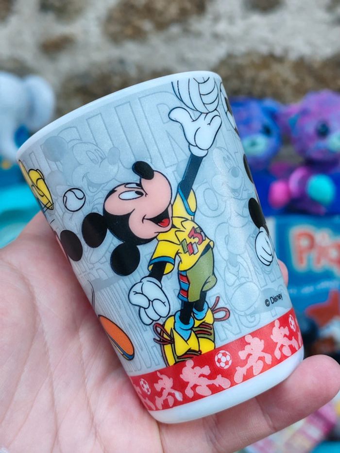 Gobelet Mickey sports vintage - photo numéro 4
