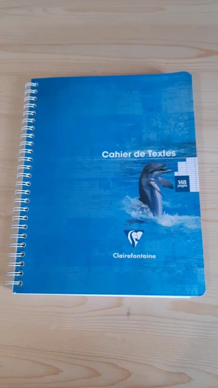 Cahier de texte clairefontaine