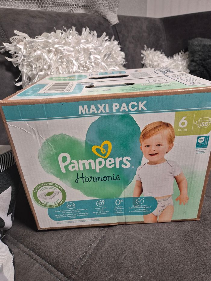 Pampers Harmonie Maxi.pack taille 6 - 58 couches