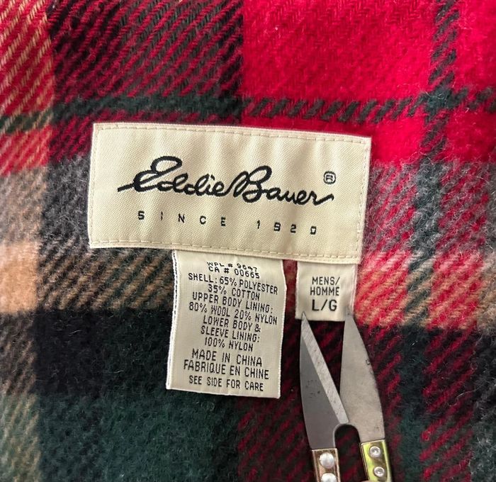 Veste longue parka Eddie bauer rouge homme - photo numéro 9