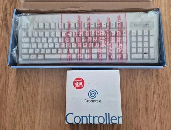 Bundle pack clavier keyboard + Manette Pad Controller Sega Dreamcast Neuf - photo numéro 3