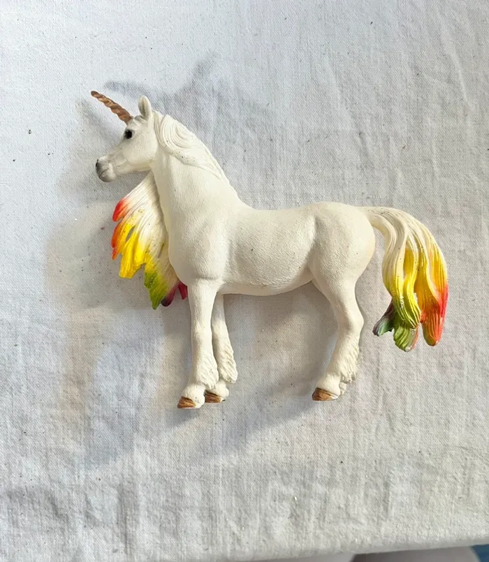 Figurine schleich licorne arc en ciel femelle - photo numéro 2