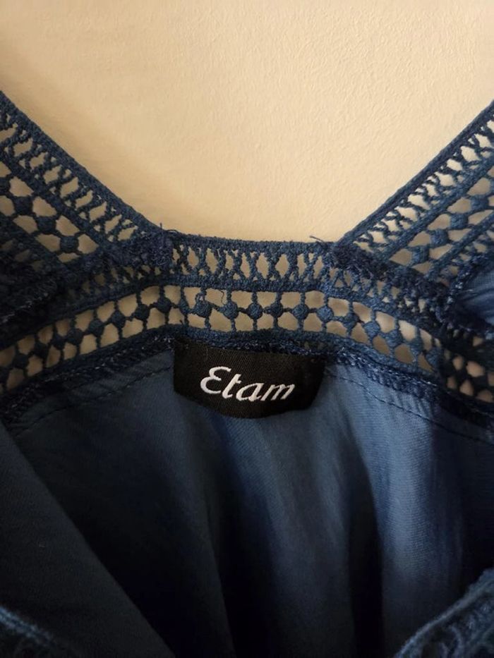 debardeur Etam bleu taille S - photo numéro 5