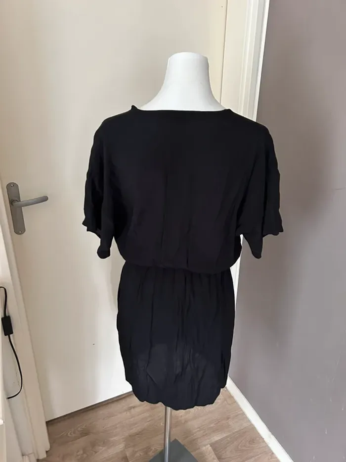 & other stories robe noire, femme taille 40 - photo numéro 2
