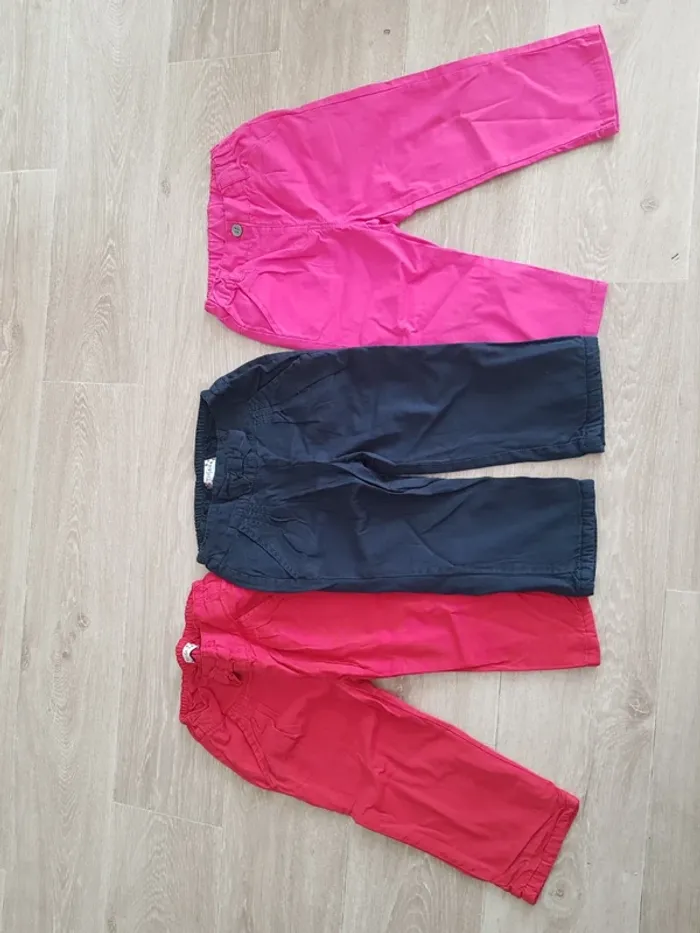 Lot de 3 pontalons fille taille 24 mois - photo numéro 14