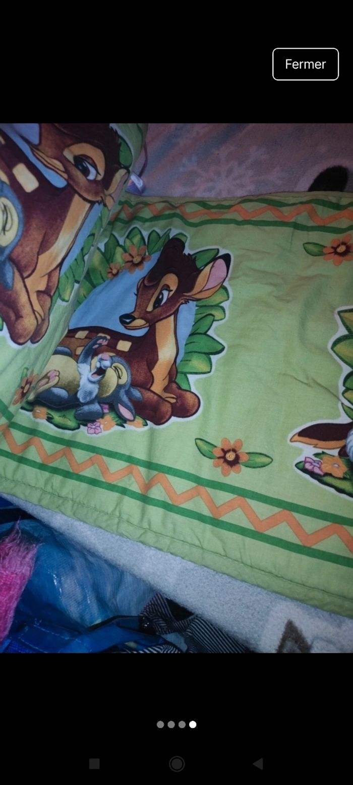 Très beau tour de lit Bambi d1 - photo numéro 4