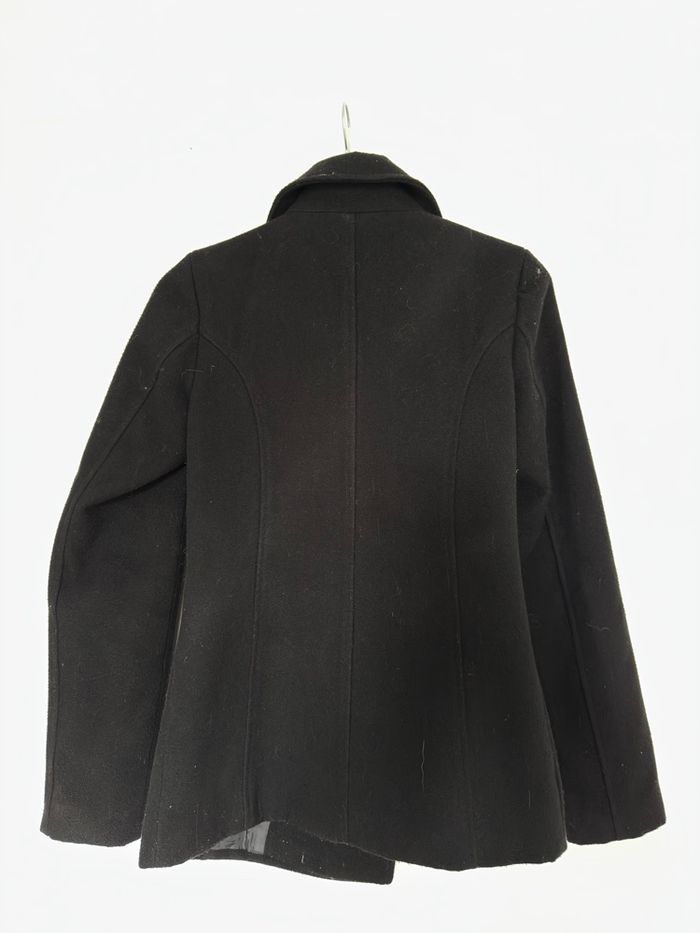 Manteau noir double boutonnage XS - photo numéro 4