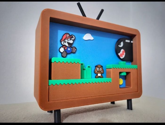 Super Mario Bros Niveau 3  Télévision Rétro - photo numéro 3