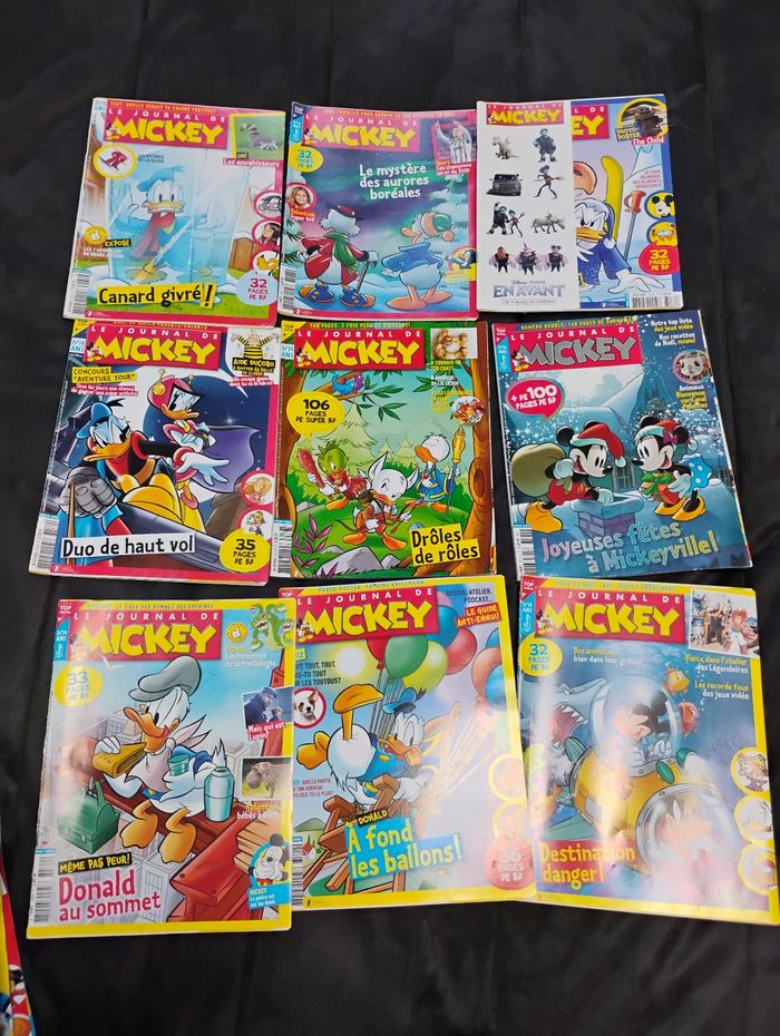 📚Gros lot de 60 magazines le journal de Mickey - photo numéro 4