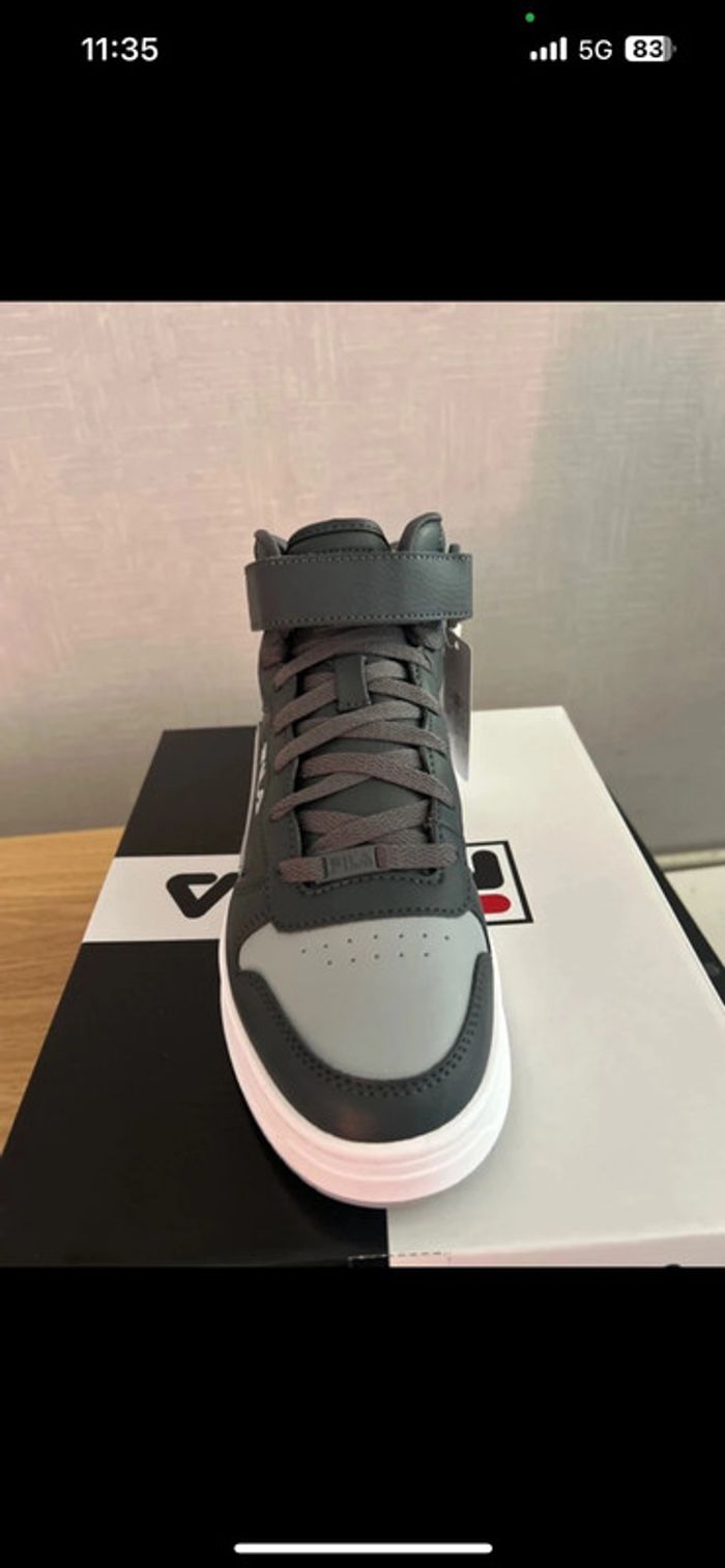 Basket Fila montantes gris anthracite MGX 200 mid 39 - photo numéro 7