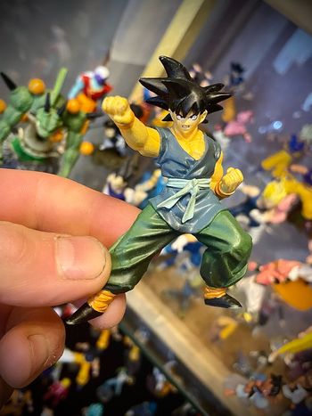 Figurine dragon ball gashapon hg Goku end of Z
