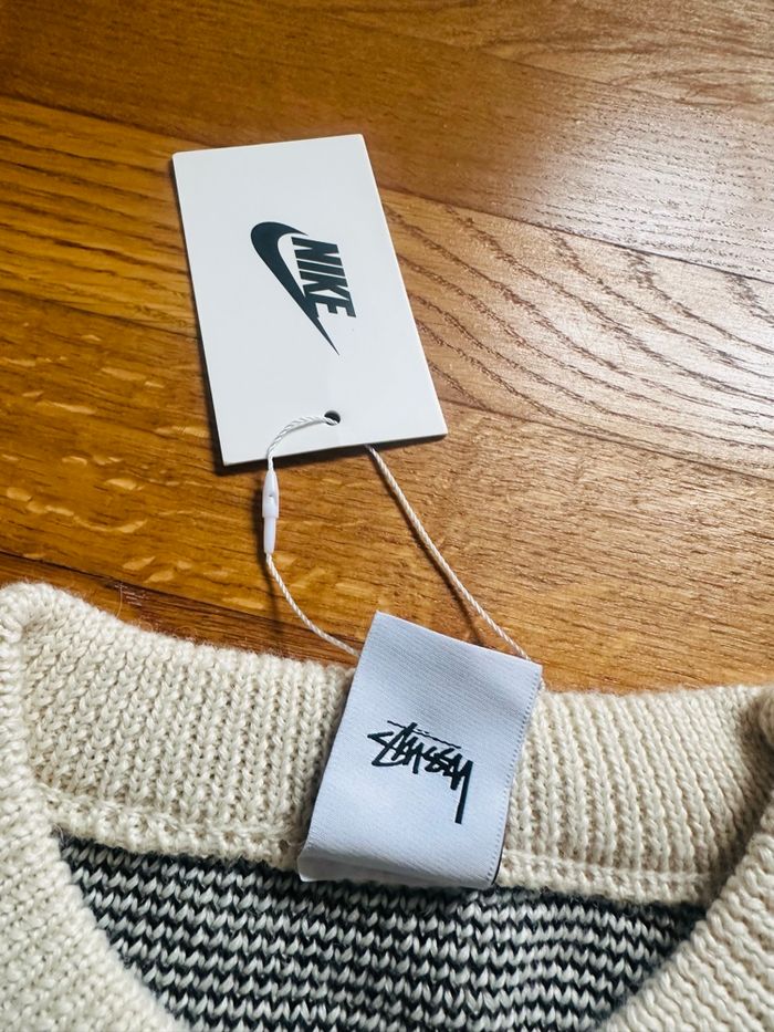 Pull Nike X Stussy Naturel - photo numéro 5