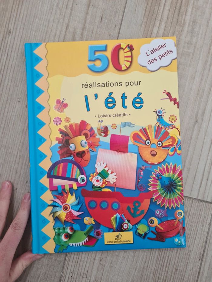 Livre loisirs créatifs 50 réalisations pour l'été