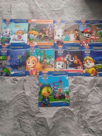 Lot de livres Pat patrouille 