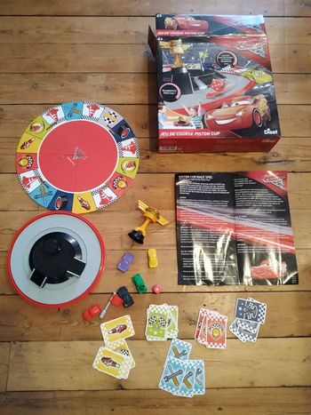 Jeu de course piston cup Diset 4+ Cars Disney