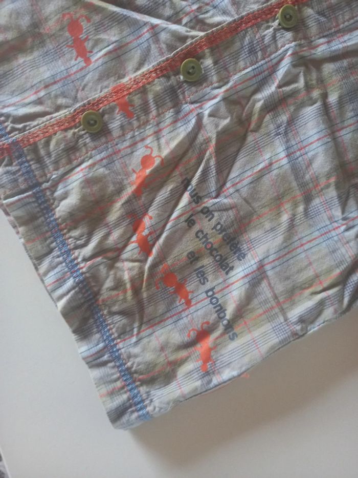 Salopette jeans + chemise assortie 24 mois - photo numéro 11