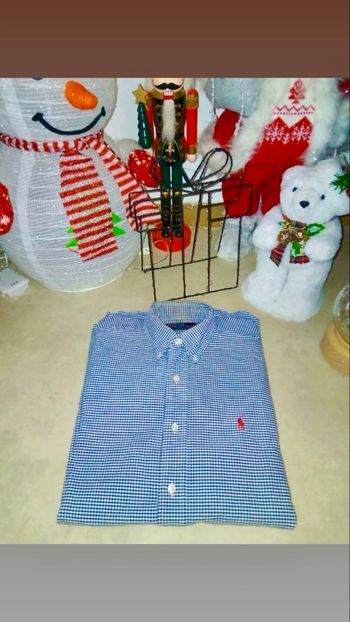 👔 Chemise Ralph Lauren  à Carreaux totalement neuve
