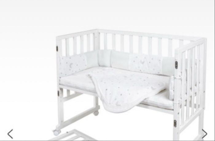 tour de lit avec couette lulu castagnette 60-120 cm neuf - photo numéro 3