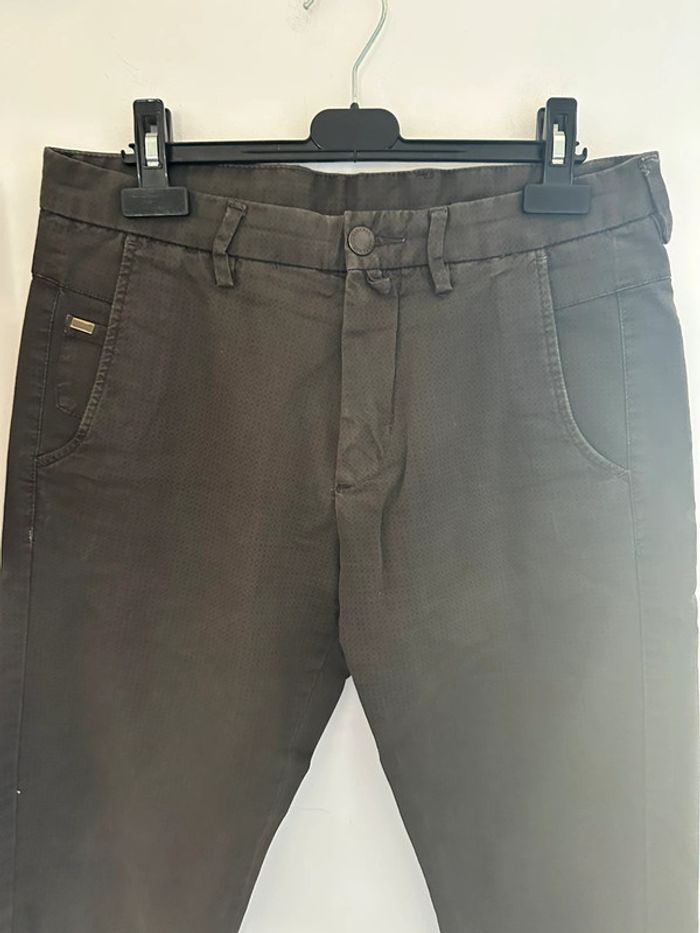 Pantalon Zara man kaki foncé - photo numéro 2