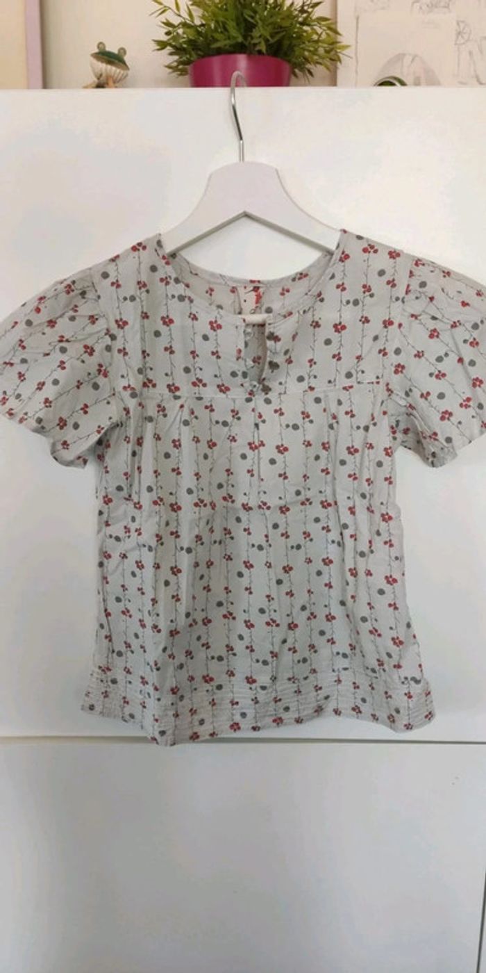 Lisa rose blouse chemise 8 ans